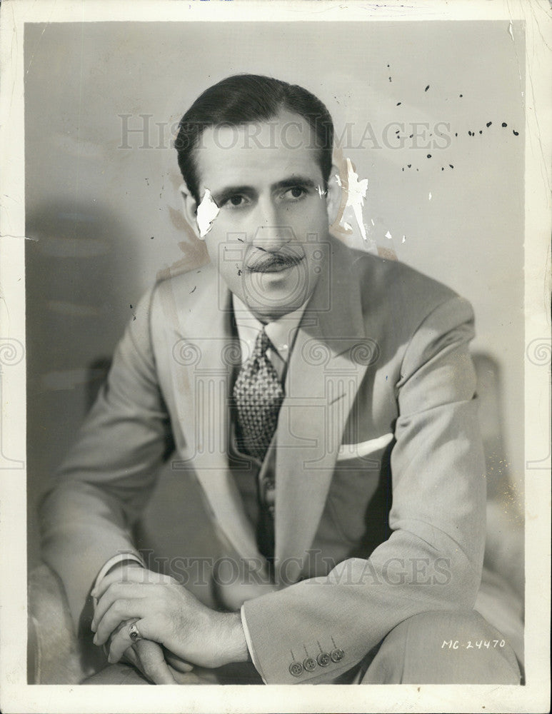 Press Photo John Miljan,actor - Historic Images