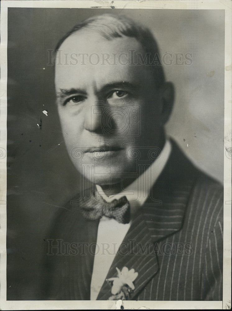 1929 Press Photo Amos C. Miller Chicago Attorney Ambassador to Cuba - Historic Images