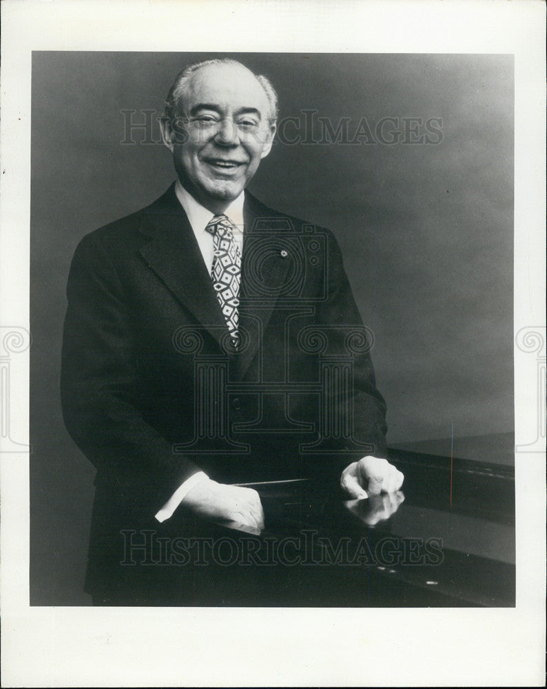 1977 Press Photo Composer,Richars Rodgers - Historic Images