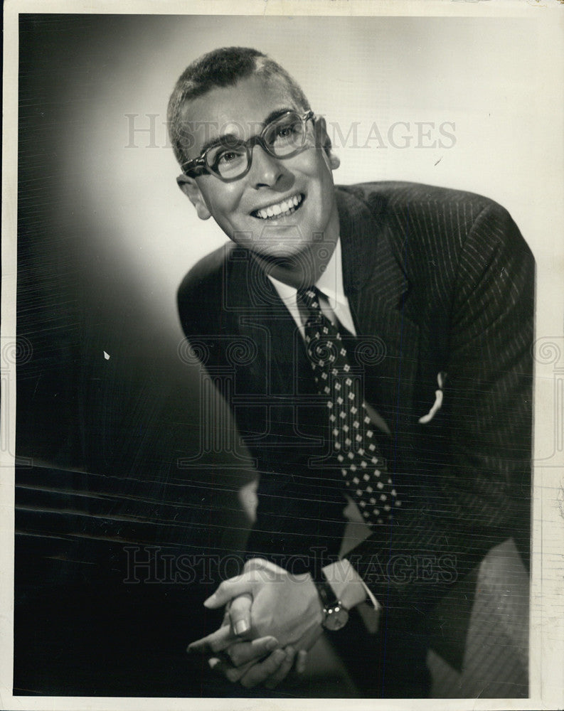 1955 Press Photo Russell Nype The Tender Trap - Historic Images