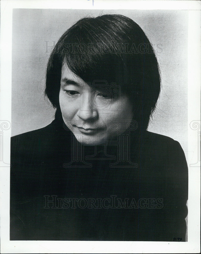 1973 Press Photo Seiji Ozawa Conductor - Historic Images