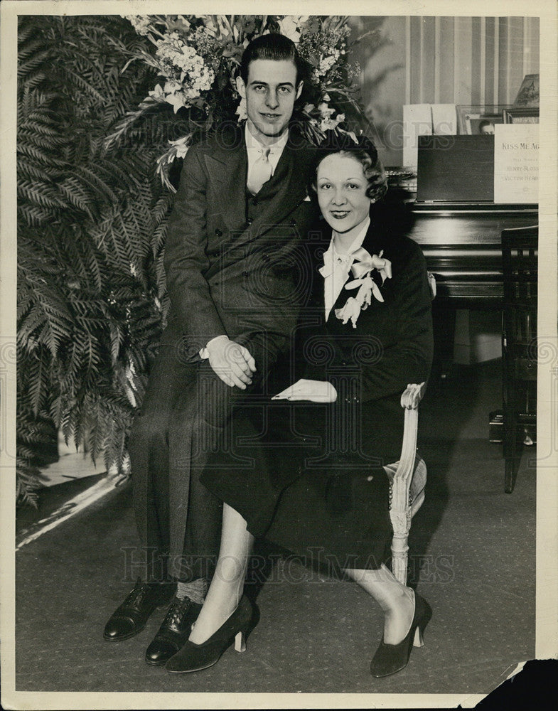 1933 Press Photo Mr and mrs Douglas Ouffut divorce - Historic Images