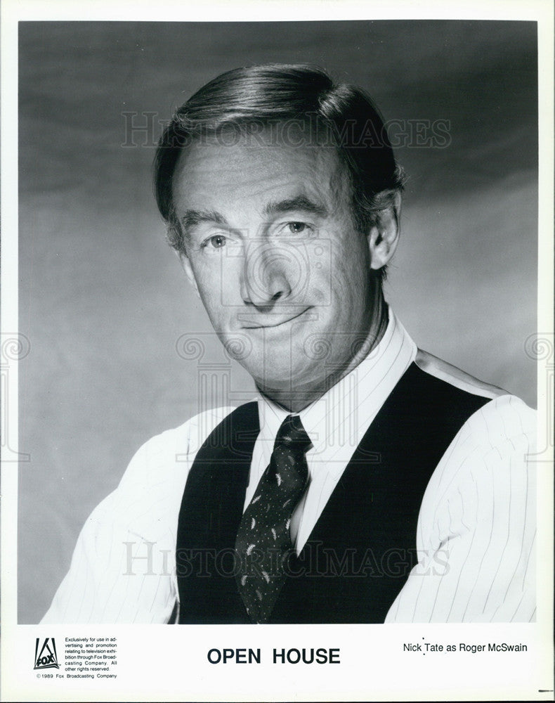 1969 Press Photo Nick TAte as Roger McSwain on Open House - Historic Images