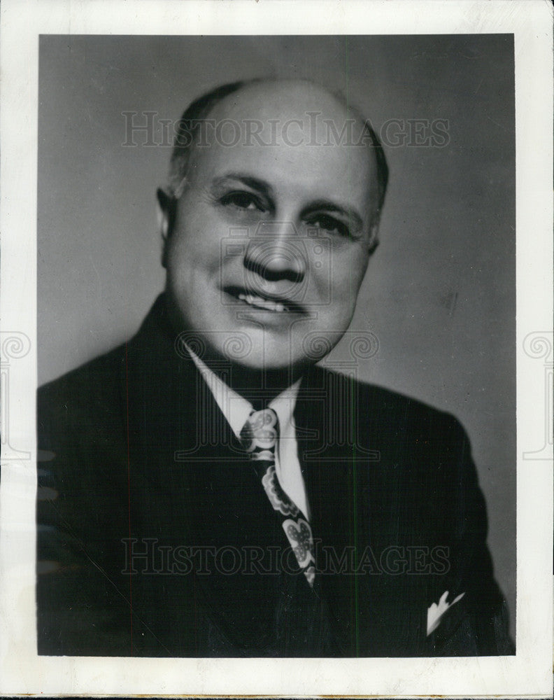 1954 Press Photo Rev Dr Roy Ross America&#39;s leader in Christian education - Historic Images