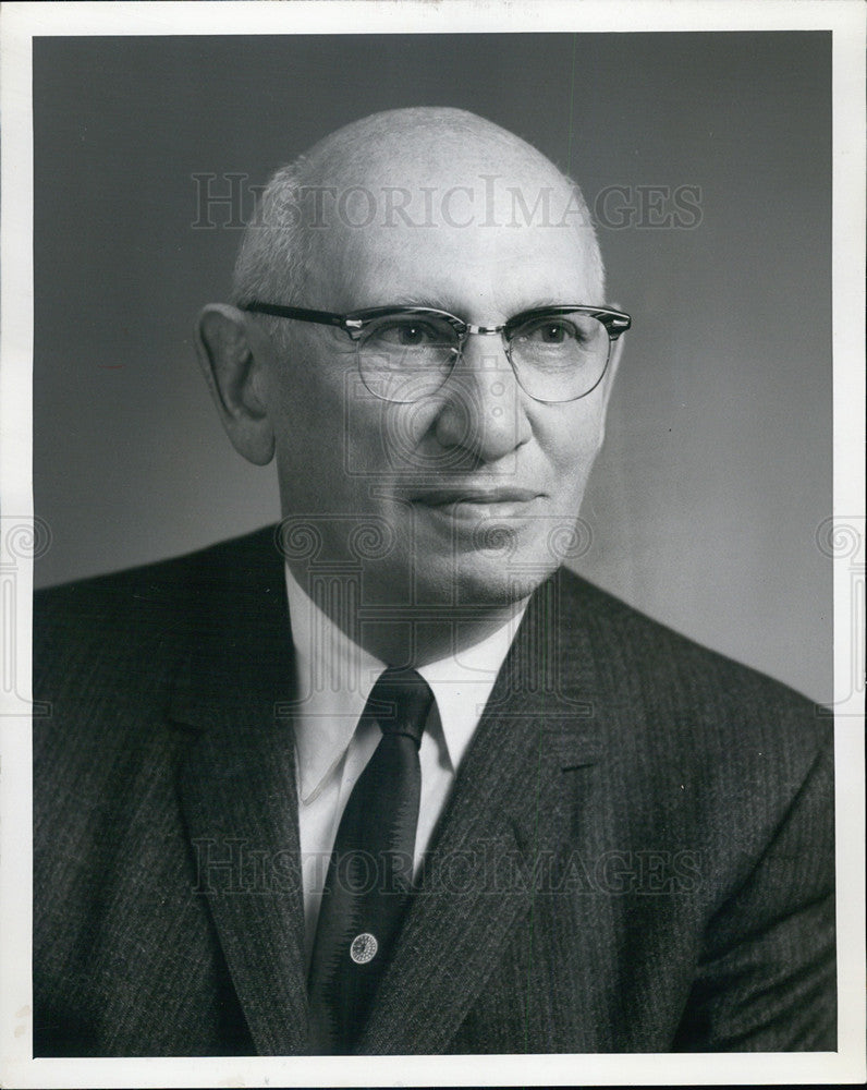 1965 Press Photo Frank Rosenblum,Sec-Tres. AFL-CIO Amalgamated Clothing Workers - Historic Images