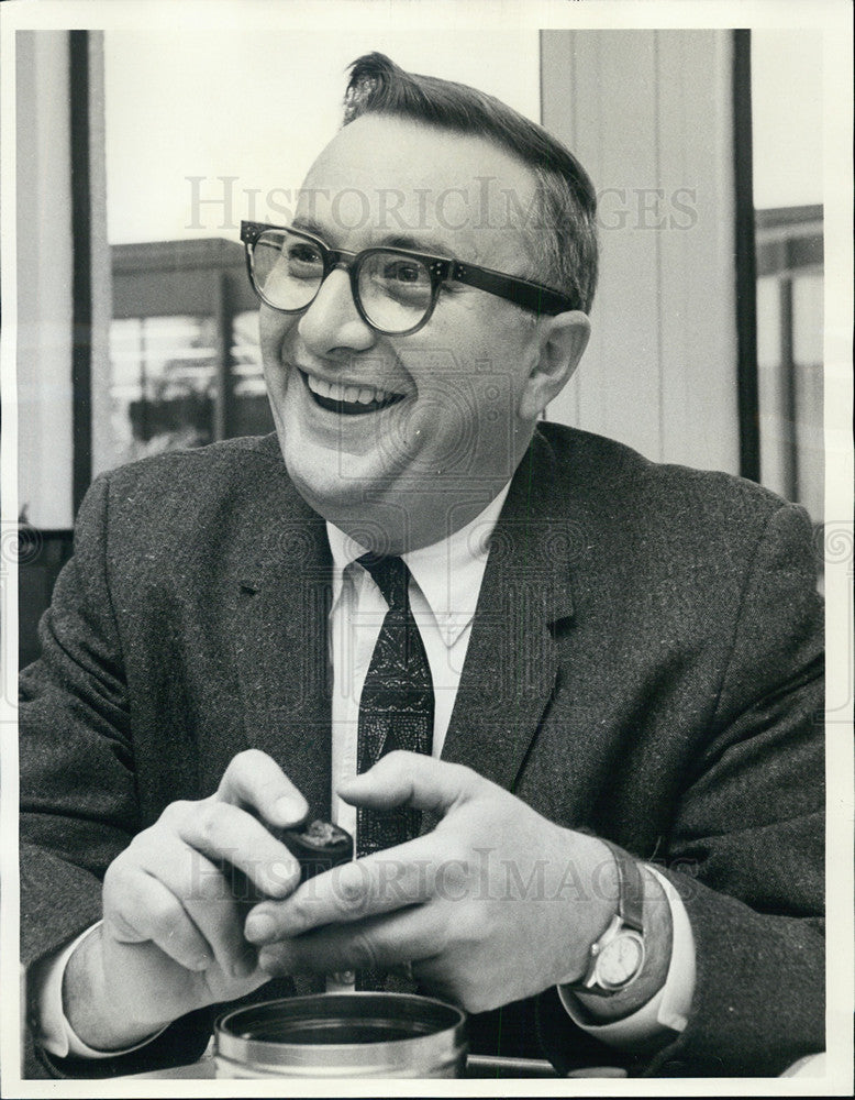 1966 Press Photo Dr Peter Rossi,sociology professor - Historic Images