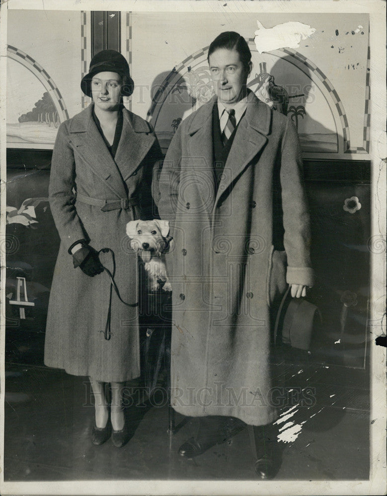 1932 Press Photo Princess girolams Rospigliosi and husband - Historic Images