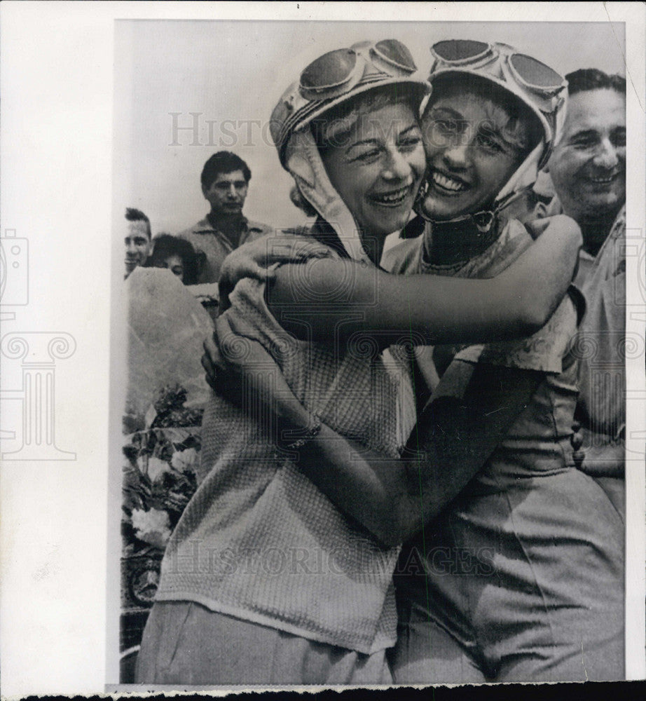 1962 Press Photo Ewy Rosquist Argentine Grand Prix winner - Historic Images