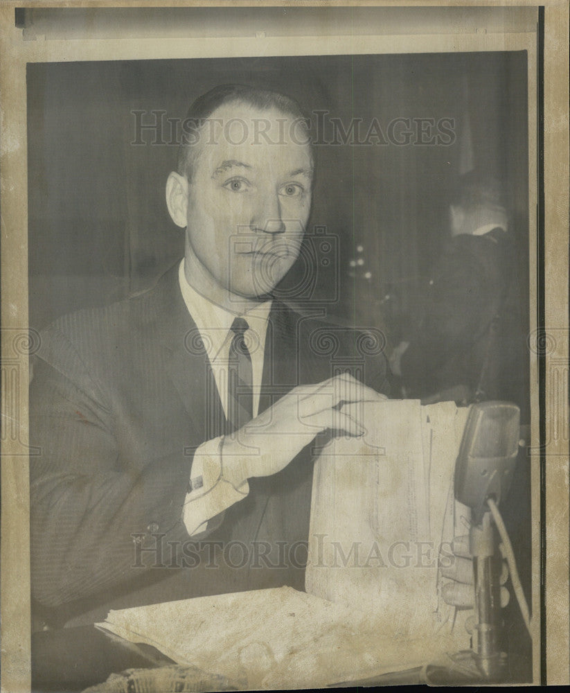 1966 Press Photo Ralph Roton, testifiedat the House Un-American Activities. - Historic Images