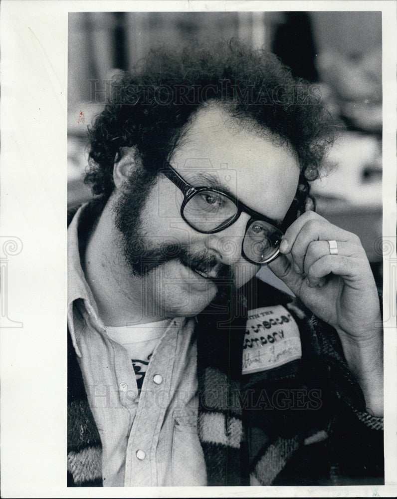 1976 Press Photo Stuart Gordon, actor, Organic Theater chief. - Historic Images