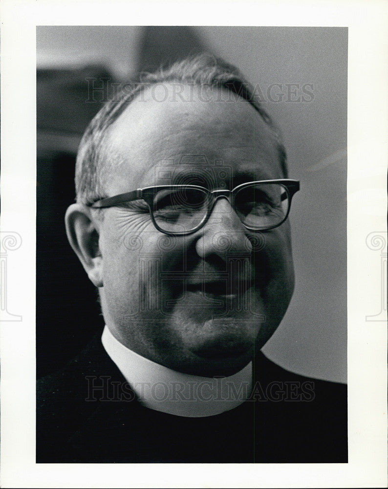 1966 Press Photo Rev Canon Robert Miller Executive Sec Dep of Christian Education - Historic Images