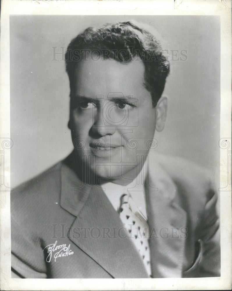 1950 Press Photo William Miller Concert Artist and tenor - Historic Images