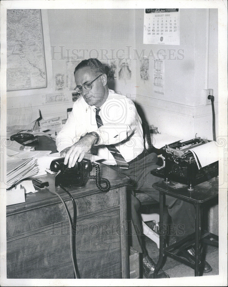 1964 Press Photo Pete Lisagor Washington Bureau - Historic Images