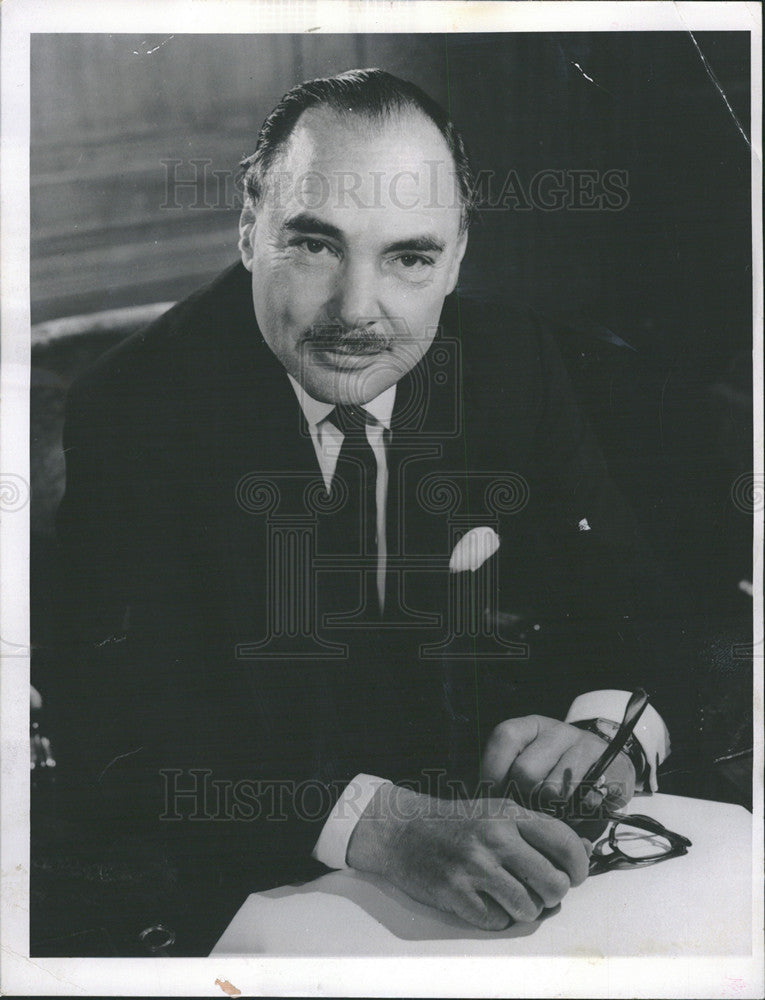 1967 Press Photo Harry Frederick Oppenheimer south African Mining Tycoon - Historic Images