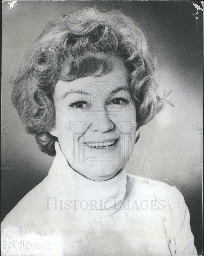 1973 Press Photo  Actress,Bibi Osterwald - Historic Images