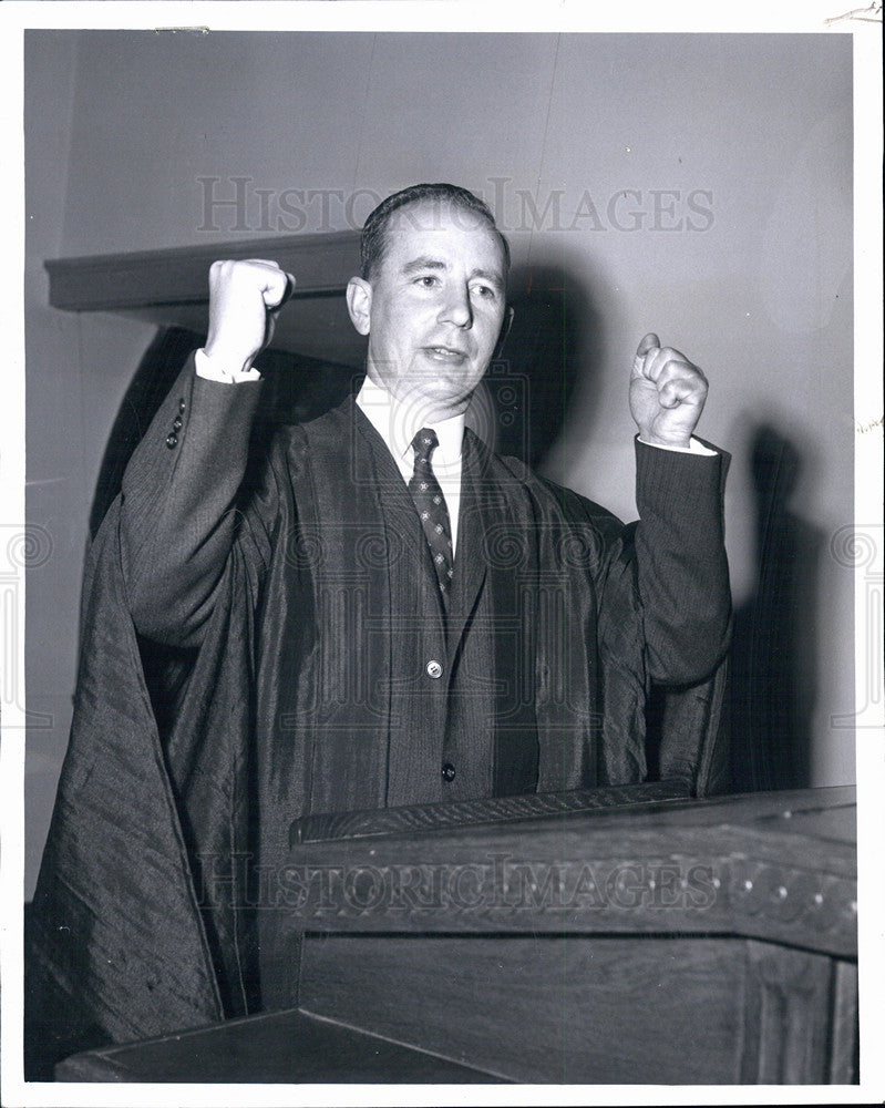 1958 Press Photo of Methodist preacher Theodore D. Noffs - Historic Images