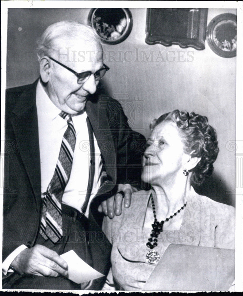 1960 Press Photo Alvin Noffsinger & Mrs. William J. Bigelow, childhood - Historic Images