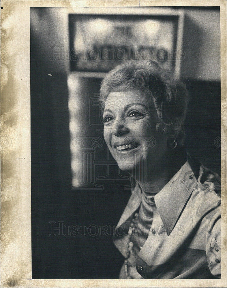 1975 Press Photo Sandy Lipton Actress - Historic Images