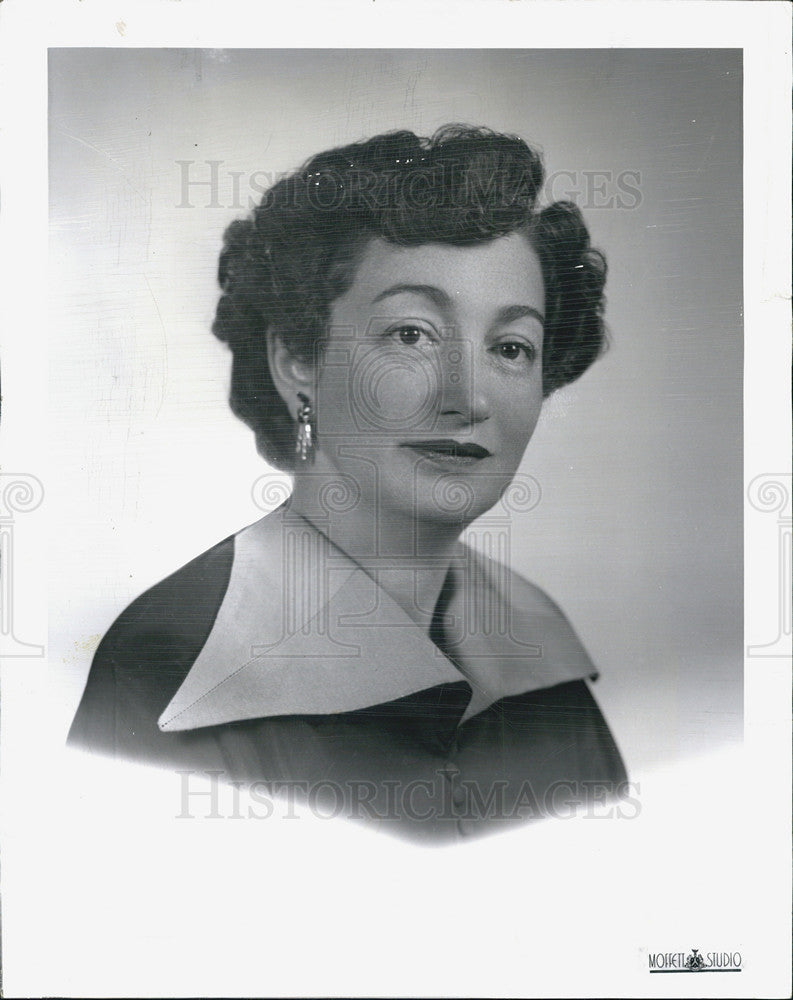 1951 Press Photo Mrs Nathan Lipton chairman of the March of Dimes special events - Historic Images