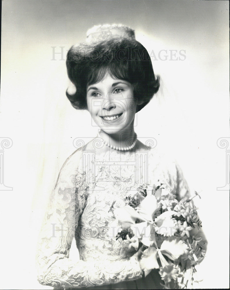 1963 Press Photo Marilyn Gertz became the bride of Michael Lissner - Historic Images