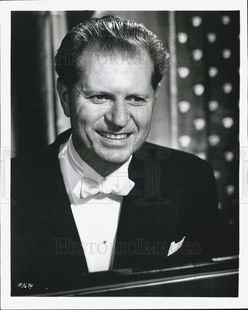 1963 Press Photo Eugene List Pianist - Historic Images