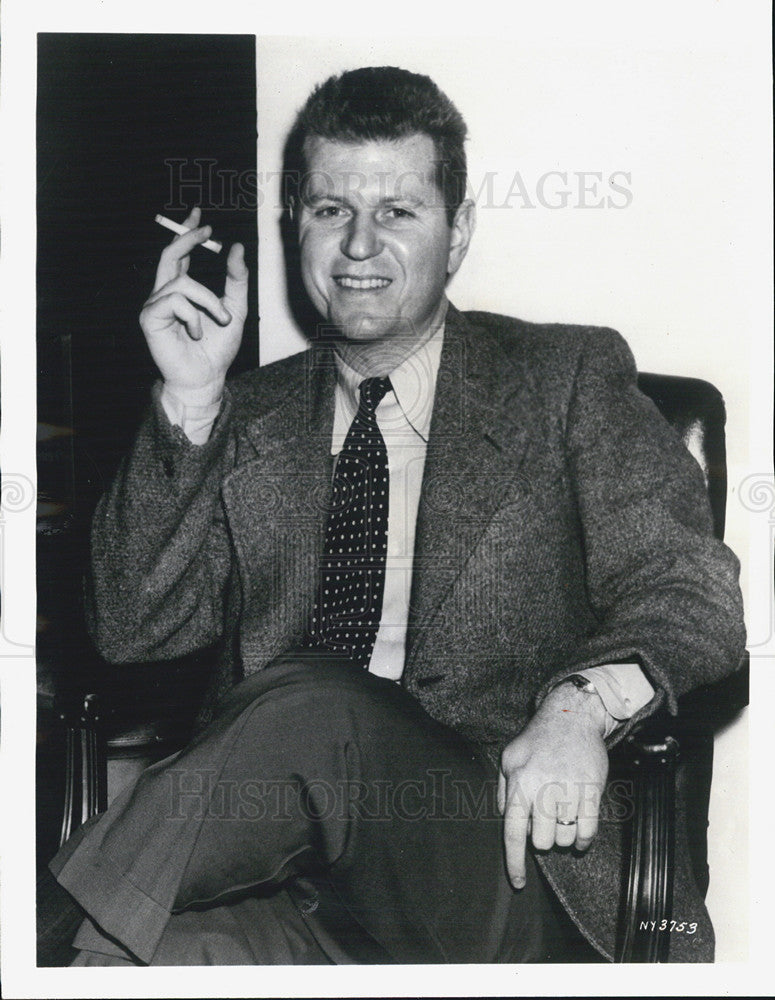 1955 Press Photo Eugene List Pianist - Historic Images