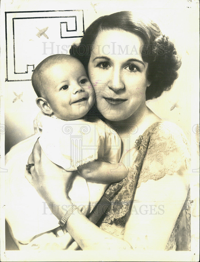 1935 Press Photo Richard Darryl Zanuck and Virginia Fox - Historic Images