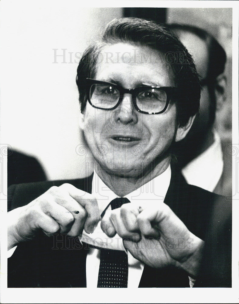 1984 Press Photo Dr. Quentin Young, former chief of medicine - Historic Images