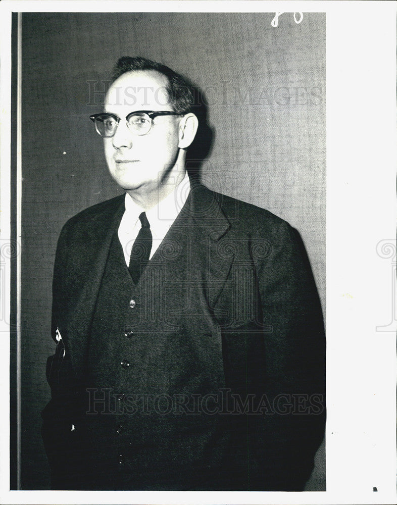 1965 Press Photo Clinton Youle, Wayne, Illinois State Legislator - Historic Images