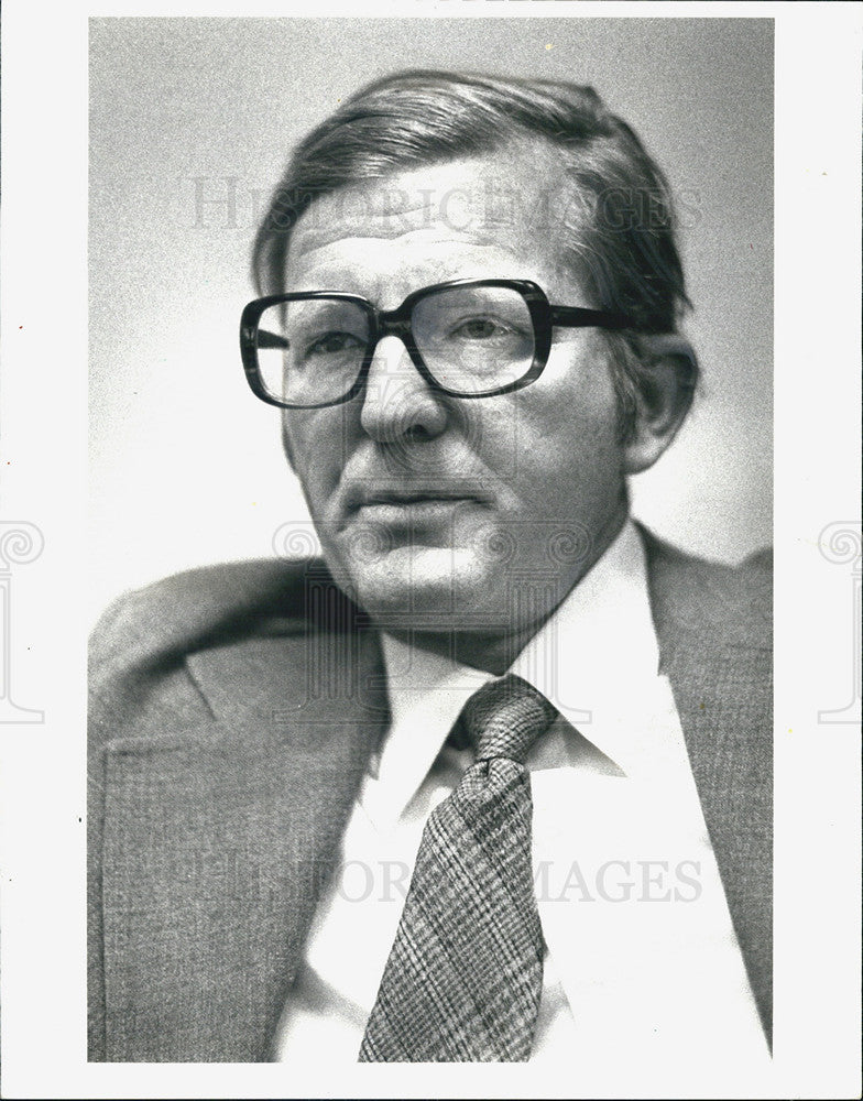 1979 Press Photo Bruce Young, 44th Ward Aldermanic Candidate - Historic Images