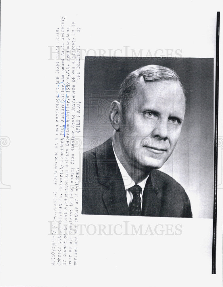 1963 Press Photo Paul Ausborn Miller - Historic Images