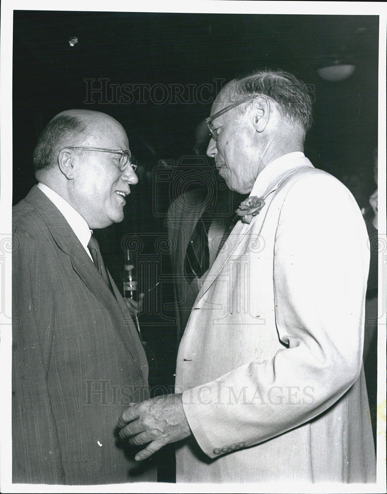 1952 Press Photo Sen. Eugene Millikin and Sen. Robert A Taft - Historic Images