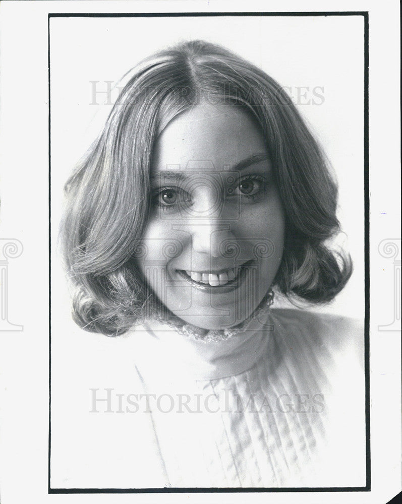 1973 Press Photo Karen Monson Chicago Daily News Music Critic Journalist Writer - Historic Images