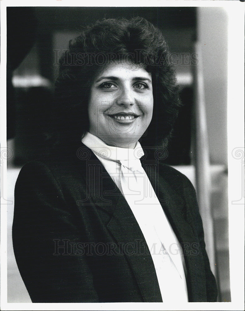 1986 Press Photo Lourdes Monteagude - Historic Images