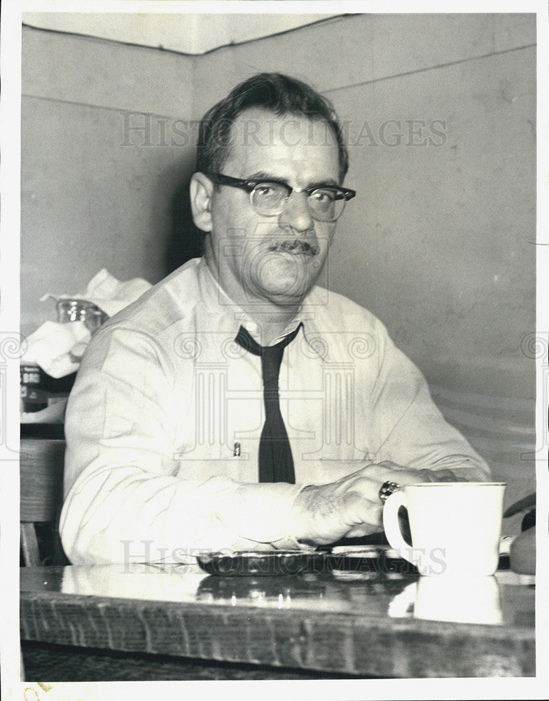 1963 Press Photo Reserve Police Officer Ralph Zaccariello - Historic Images