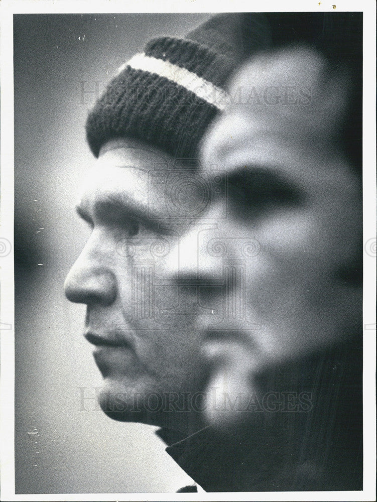 1971 Press Photo Coaches Joe Stepanek and Jack - Historic Images