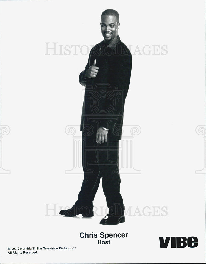 1997 Press Photo Chris Spence Jamaican American actor, comedian, writer,producer - Historic Images