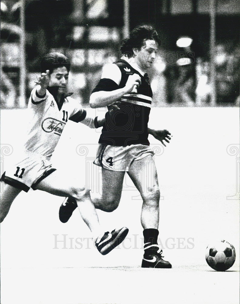 1983 Press Photo Derek Spalding and John McDermott - Historic Images