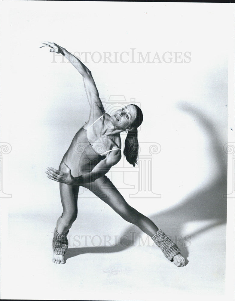 1982 Press Photo Nana Solbrig of Nana Solbrig and the Chicago moving Company - Historic Images