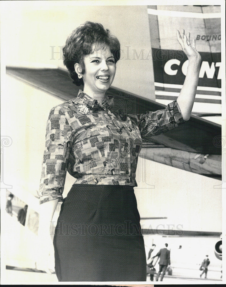 1961 Press Photo Singer Pepi Runnels - Historic Images