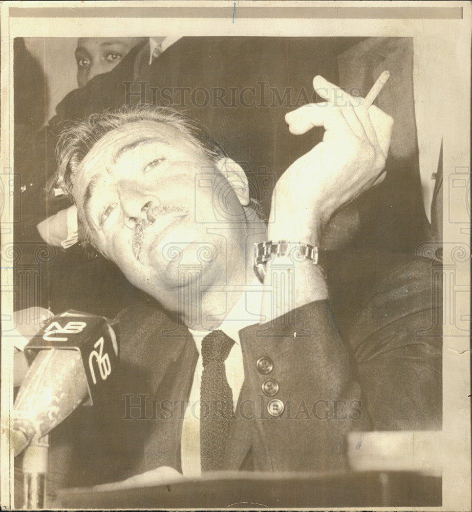 1968 Press Photo Clergymam Adam Clayton Powell - Historic Images