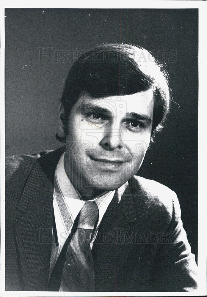 1971 Press Photo Ed Pound, new employee - Historic Images