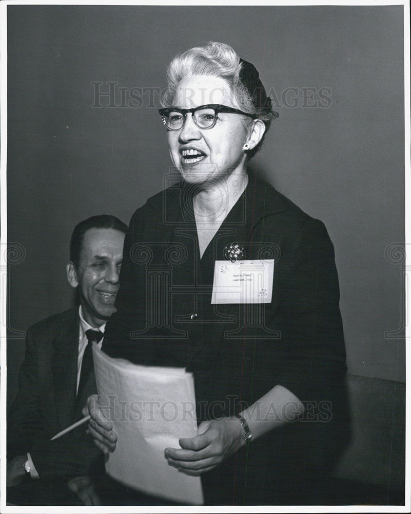 1970 Press Photo Frances A. Powell, Nurse leader and educator. - Historic Images