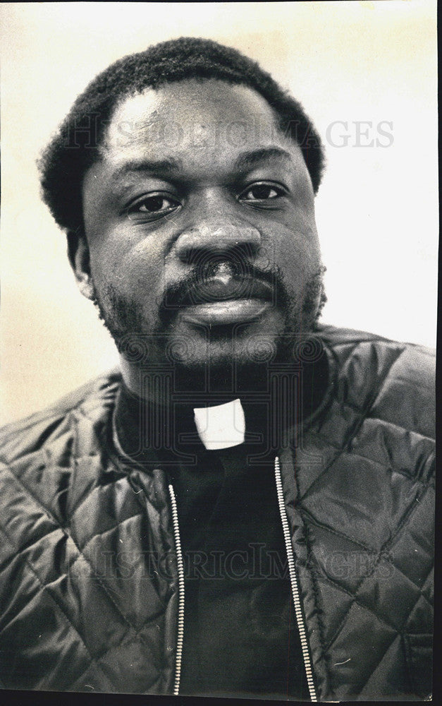 1971 Press Photo Rev. John R. Porter - Historic Images