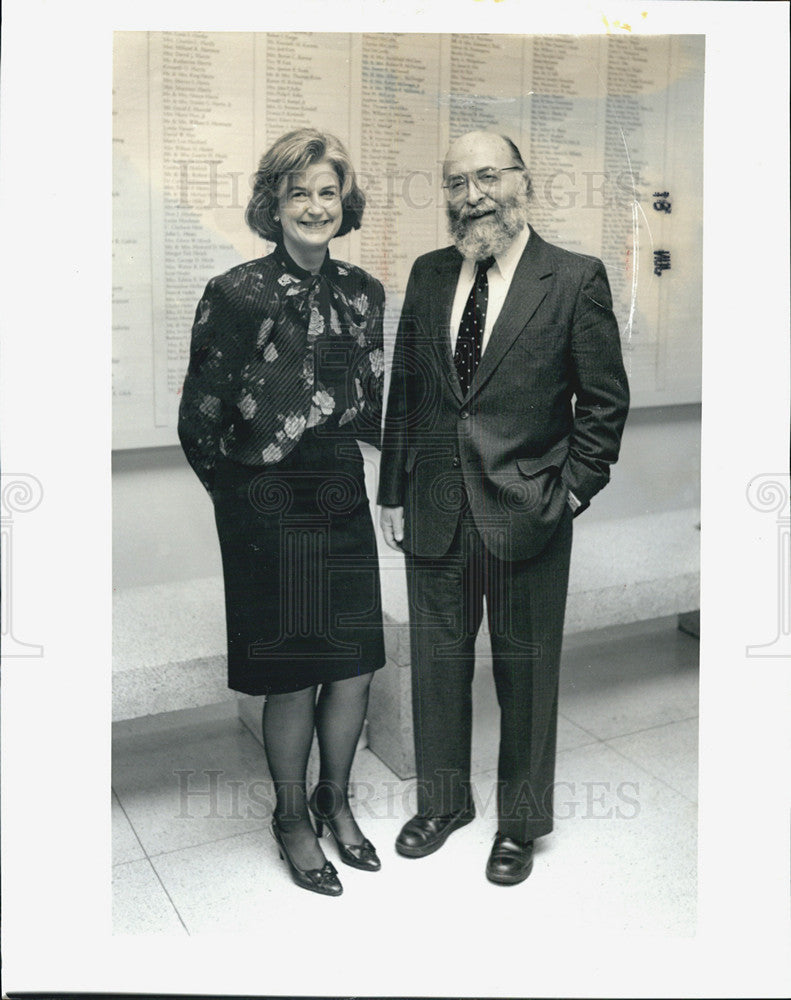 1993 Press Photo Chalm Potock Author - Historic Images