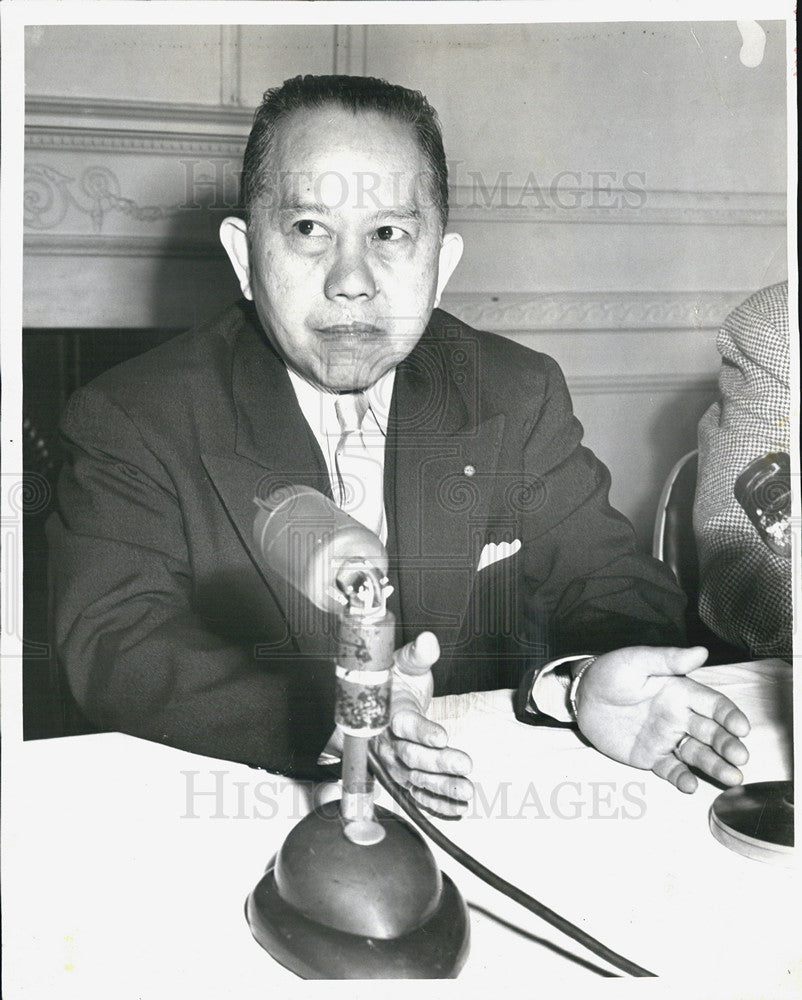 1965 Press Photo General Carlos Romulo Philippines - Historic Images