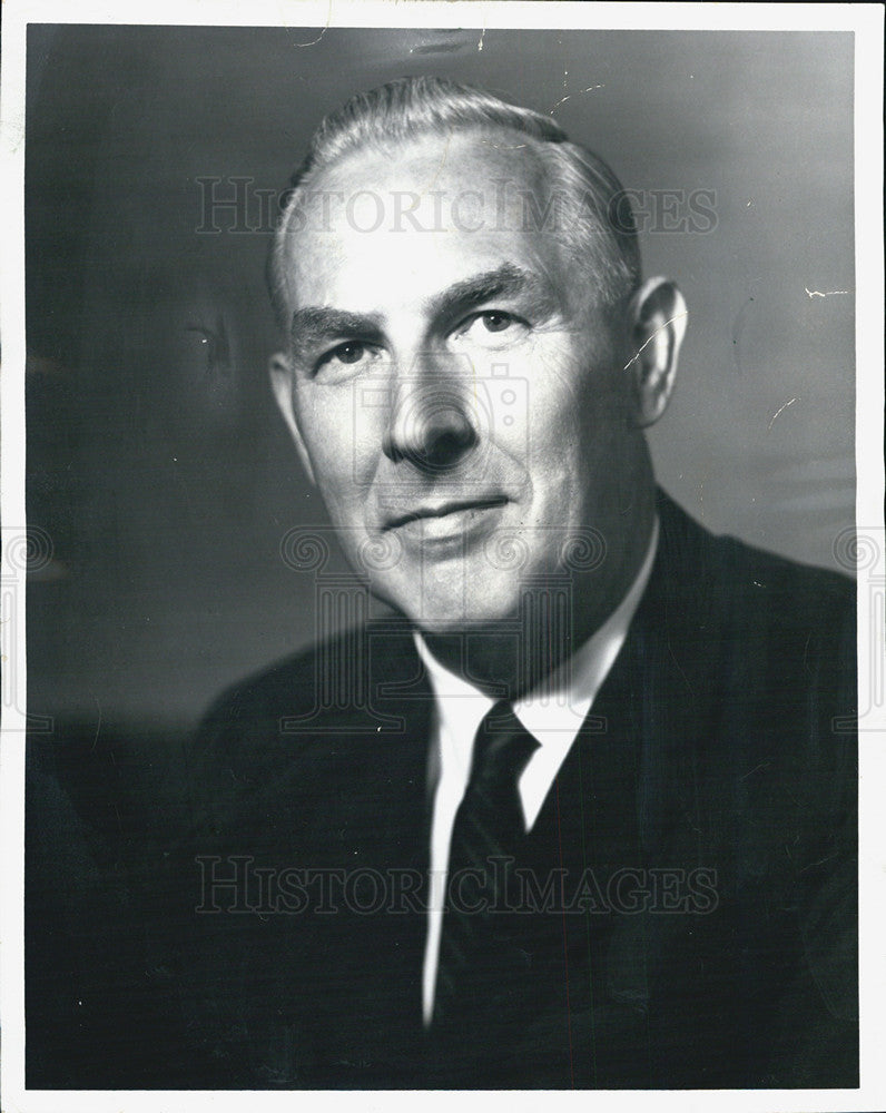 1966 Press Photo H I Romnes Chairman of the Board of AT &amp; T - Historic Images