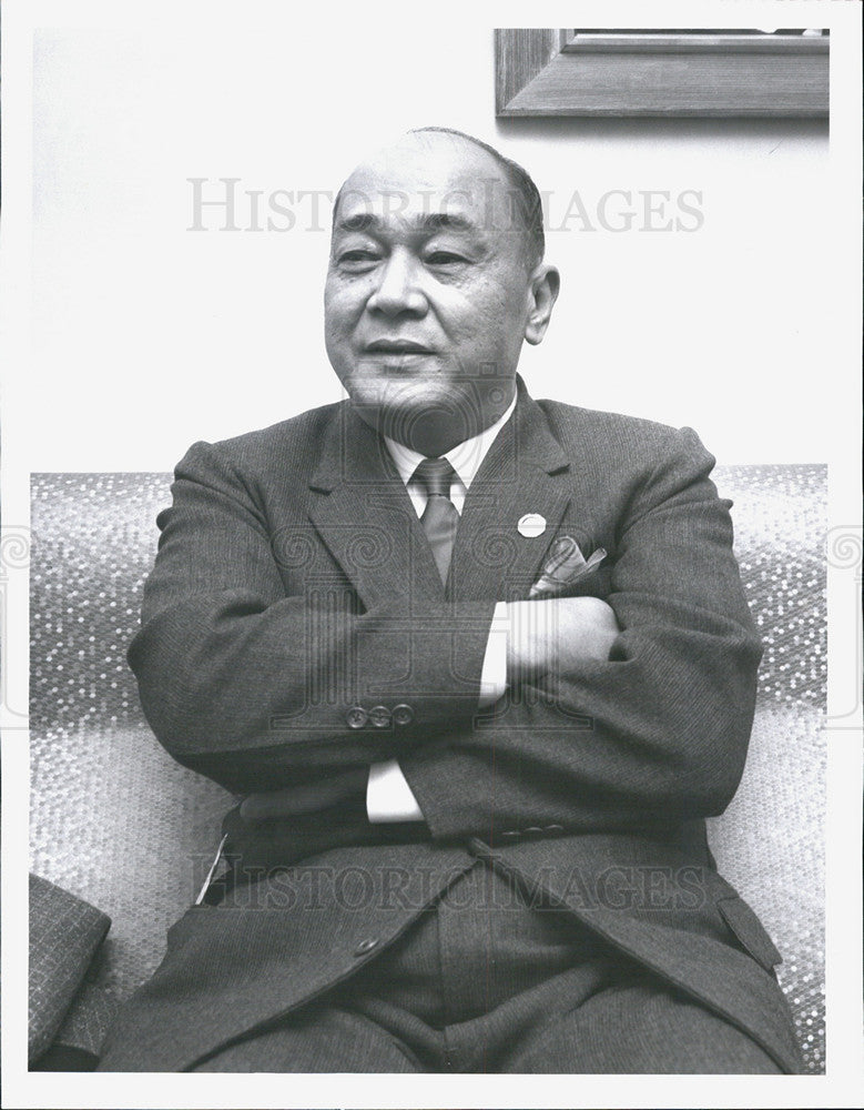 1960 Press Photo Speaker Daniel Z. Romualdez,Philippine House of Representatives - Historic Images