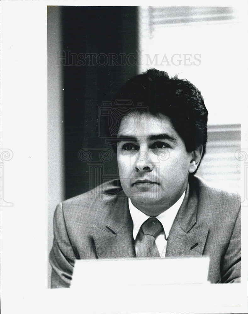 1987 Press Photo Raymond Romero - Historic Images