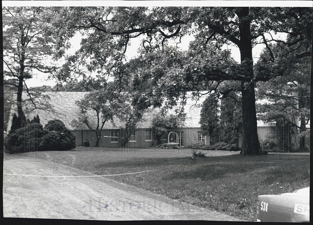 1980 Press Photo Bruce and Darlene Rouse, The Rouse Home, Libertyville - Historic Images